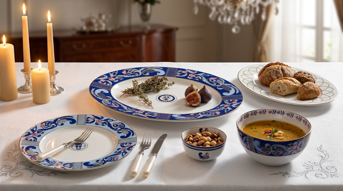 Delph table setting