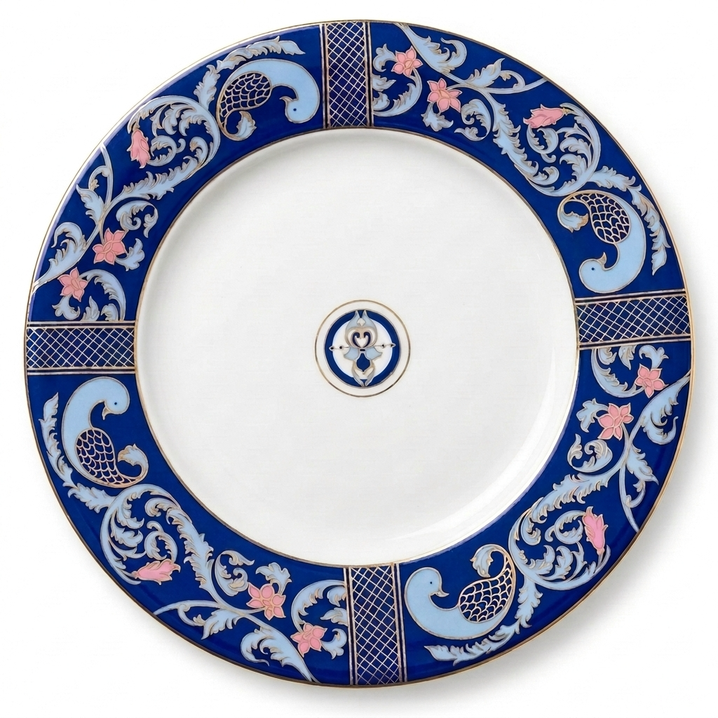 Gilt Rim Salad Plate